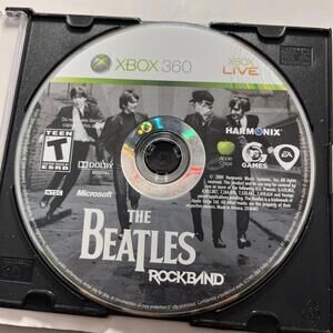 Beatles: Rock Band Microsoft Xbox 360 Video Game Disc Only Tested